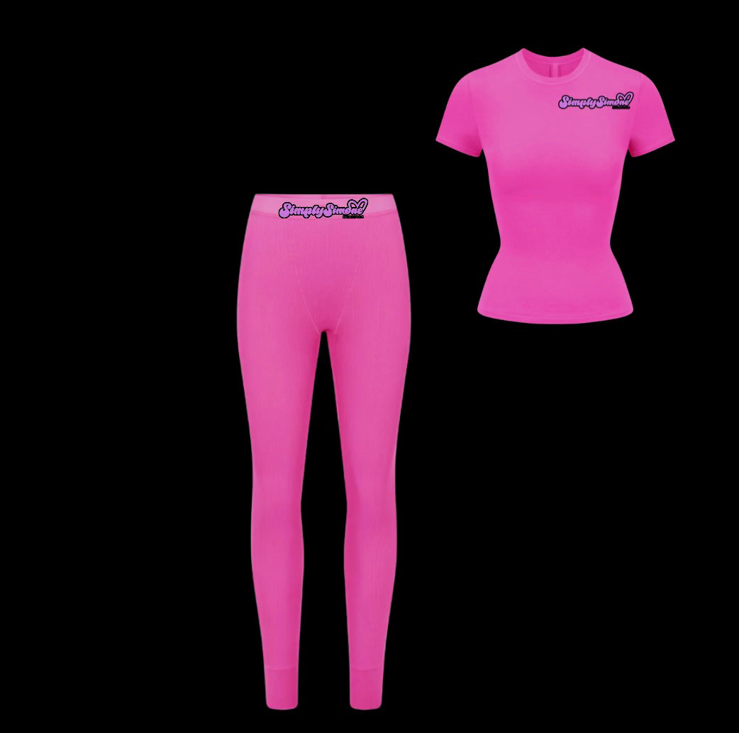 We Wear Pink On Wednesday- HOT PINK Lounge Wear💕