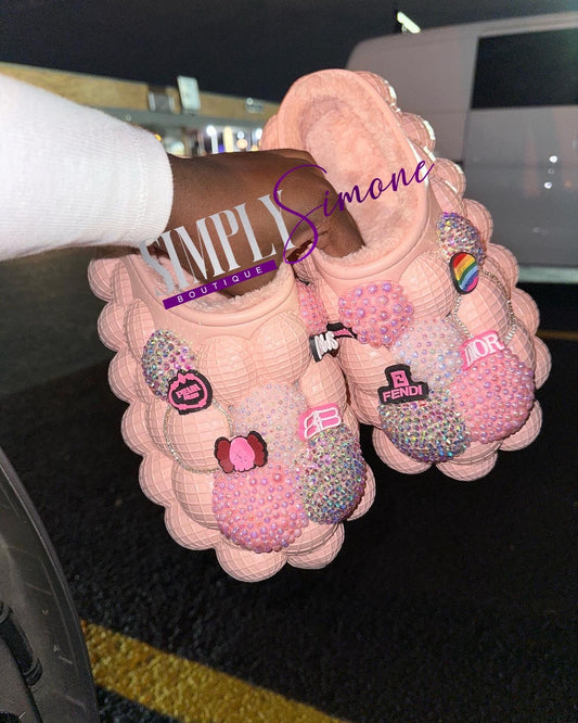 Customize Fur Bubble Slides 💓